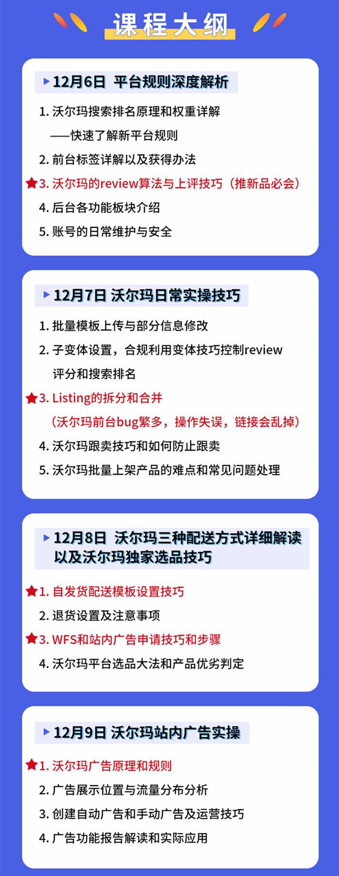 沃尔玛线上盈利集训营-跨境者商学院